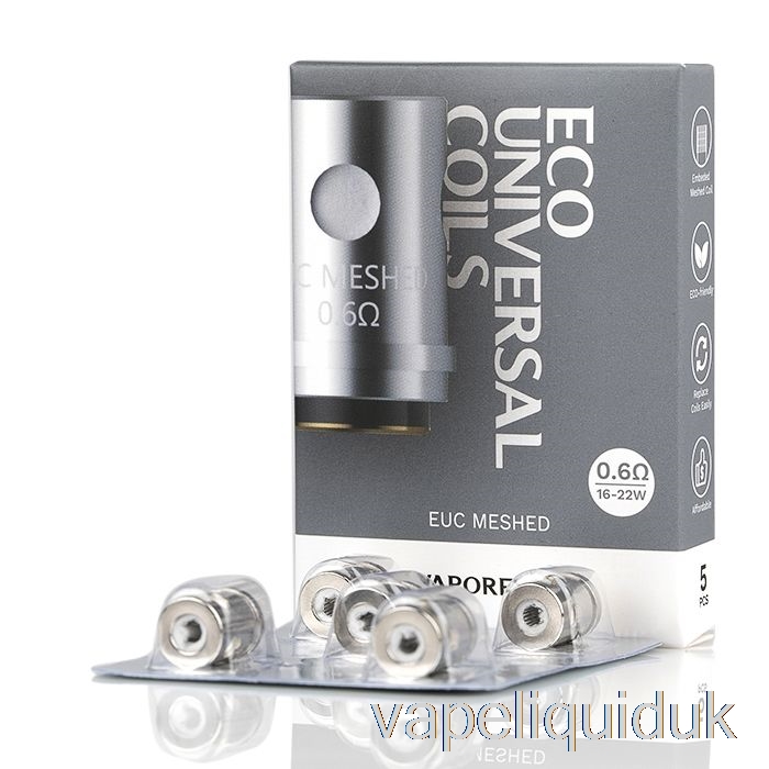 Vaporesso EUC Replacement Coils 0.6ohm EUC Meshed Vape Liquid